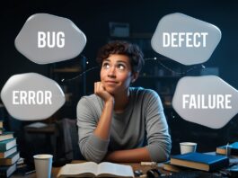 Bug vs. Defect vs. Error vs. Failure in Software Quality