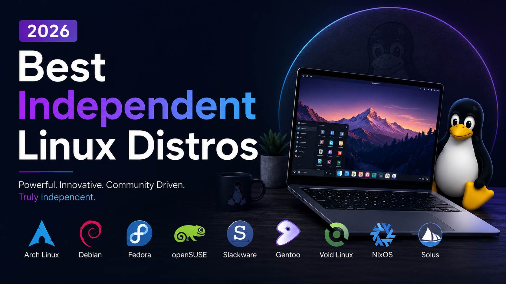 Best Independent Linux Distros in 2026